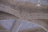 <center>L'église Saint Martin.</center>  Tetramorphe : le lion de saint Marc.