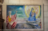 <center>Chapelle Notre-Dame de la Fleur.</center>Les peintures murales sont de Philippe Hosiasson. Le prophète Isaïe annonçant la Sainte Vierge.
