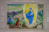 <center>Chapelle Notre-Dame de la Fleur.</center>La Sainte Vierge apparaît au berger et lui donne une fleur.