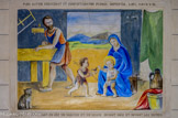 <center>Chapelle Notre-Dame de la Fleur.</center>Jésus et Jean Baptiste dans l'atelier de Joseph.
