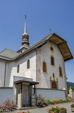 <center>Église Notre-Dame-de-l'Assomption de Cordon.</center>Sa silhouette, équilibrée et vigoureuse est affinée, par un clocher à bulbe à lanternon, construite en 1816, ajouré de baies jumelles reposant sur des colonnettes médianes.