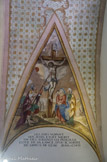 <center>Église Notre-Dame-de-l'Assomption de Cordon.</center>Notre-Dame des sept Douleurs. La mort de Jésus