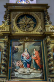 <center>Église Notre-Dame-de-l'Assomption de Cordon.</center>Notre-Dame des sept Douleurs. Au-dessus, le Coeur transpercé par le poignard.
