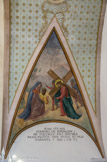 <center>Église Notre-Dame-de-l'Assomption de Cordon.</center>La Crucifixion. Les femmes de Jérusalem.