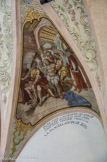 <center>Église Notre-Dame-de-l'Assomption de Cordon.</center>Le chœur. La flagellation de Jésus.