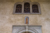 <center>Combloux, église saint Nicolas.</center>St Nicola est le patron des enfants et des marins.