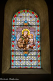 <center>Combloux, église saint Nicolas.</center>Saint Antoine de Padoue.