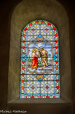 <center>Combloux, église saint Nicolas.</center>Le baptême de Jésus.