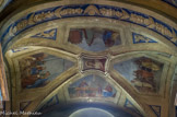 <center>Église Saint-Jean-Baptiste </center>Plafond des nefs latérales.