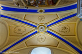 <center>Saint-Nicolas-de-Véroce</center>Plafond de l'autel de saint François de Sales.