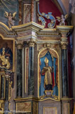 <center>Eglise de la Sainte Trinité des Contamines Montjoie</center>Saint François de Sales.