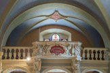 <center>Notre-Dame de la Gorge</center>Tribune où on lit : 