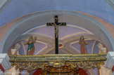 <center>Notre-Dame de la Gorge</center>La poutre de gloire.