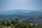 <center>Grenoble. La Bastille.</center> Massif de Belledonne.