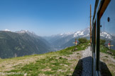 <center>Tramway du Mont-Blanc.</center> On redescend.