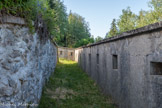 <center>Albertville : Fort du Mont.</center> Le  chemin de ronde.