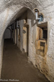 <center>Albertville : Fort du Mont.</center> Trois ateliers de chargement avec leurs fumivores des créneaux à lampe.