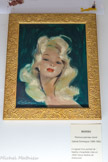 <center>Conflans : Musée d’Art et d’Histoire.</center> Marisa. Peinture panneau Isorel. Gabriel Domergue (1889 – 962). Il s'agirait d'un portrait de Nadine Lhospitalier, née en 1932, future Nadine de Rothschild.