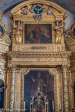 <center>Conflans et son Église baroque Saint-Grat.</center>