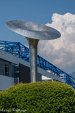 <center>Albertville : Parc Olympique.</center> La célèbre vasque olympique.