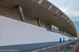 <center>Albertville : Parc Olympique.</center> L'anneau de vitesse est devenu un stade d'athlétisme.