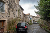 <center>Alba-la-Romaine</center>La rue du Four est la limite du castrum, c'était la seule rue.