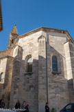 <center>Barjac</center>L’église Saint Laurent. Le chevet.