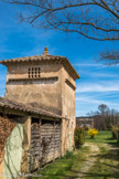 Goudargues. <br> Pigeonnier du moulin.