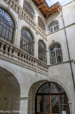 <center>L'Hôtel de Roubin.</center> Cour intérieure.