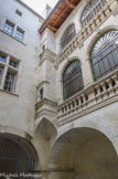 <center>L'Hôtel de Roubin.</center> Cour intérieure.