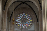 <center>Notre-Dame-de-la-Croix de Ménilmontant </center>L'une des deux roses du transept.
