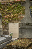 <center>Le cimetière du Montparnasse. </center> Delphine SEYRIG. 1932-1990. Comédienne française.