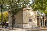 <center>Le cimetière du Montparnasse. </center> Pavillon de l'octroi.