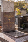 <center>Le cimetière du Montparnasse. </center> Alexandre ALEKHINE
1892-1946. Joueur d’échecs russe naturalisé français.