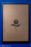 <center>Paul Poiret, la mode est une fête</center>Paul Irìbe
1883-1935
Etude de rose noire
Destinée à un tissu produit par Bianchini Férier pour Paul Poiret © Bianchini Ferier, vers 1910
Graphite et gouache sur papier vélin Paris, musée des Arts décoratifs, achat grâce au mécénat de Johannes Huth par l’intermédiaire du Comité international, 2018