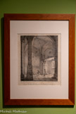 <center>Musée de Montmartre</center>FRANÇOIS VILLENEUVE
Intérieur du chœur des religieuses de l’abbaye de Montmartre, 1819 Lithographie sur papier
Musée de Montmartre, collection Le Vieux Montmartre