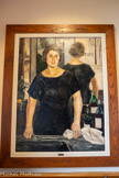 <center>Musée de Montmartre</center>MARCEL-FRANÇOIS LEPRIN (1891 -1933)
La Belle cabaretière, 1924
Huile sur toile
Musée de Montmartre, collection Le Vieux Montmartre