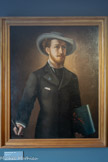 <center>Musée de Montmartre</center>RODOLPHE SALIS (1851 -1897)
Autoportrait, 1875
Huile sur toile
Collection particulière, dépôt au Musée de Montmartre.