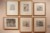 <center>Musée de Montmartre</center>SUZANNE VALADON (1865-1938) 
Planches du « Portfolio de 18 lithographies », 1895-1908
Grand-mère et enfant
Femmes s’essuyant
Catherine nue se coiffant
La toilette des enfants dans le jardin
Adèle préparant le tub et Ketty aux bras levés
Louise nue sur le canapé. Vernis mou et eau-forte sur papier vélin blanc Musée de Montmartre, collection Le Vieux Montmartre