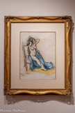 <center>Musée de Montmartre</center>SUZANNE VALADON (1865-1938) 
Nu assis, 1920
Fusain et pastel sur papier Weisman & Michel Collection.