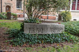 <center>Cité internationale universitaire de Paris. </center> Fondation Deutsch de la Meurthe. Vestige du bastion 82 des anciennes fortifications.