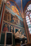 <center>Chapelle Saint Marcel</center>Évêque de Paris au 5e siècle. Peintures murales.
Théodore Maillot, peintre, vers 1868.
Le Triomphe de saint Marcel ; 
La translation des reliques de saint Marcel à Notre-Dame ; 
Saint Éloi, évêque de Noyon de 641 à 660 ;
Sainte Aure, abbesse du monastère de Saint-Martial à Paris (+ 666) ;
Sainte Geneviève, sainte patronne de Paris (v. 420 - v. 500) ;
Saint Germain, évêque de Paris de 555 à 576)