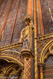 <center>La Sainte-Chapelle.  </center>A gauche, livre des nombres. A droite, Deutéronome et Josué.