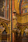 <center>La Sainte-Chapelle.  </center>A droite, en entrant.
