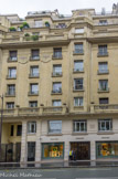 <center>Rue de Sèvres</center> En 1935 est construite dans ce bâtiment la piscine Lutetia, sur les plans de l'architecte Lucien Béguet. À l'origine, elle servait de piscine privée à l'hôtel Lutetia voisin, avant que celui-ci ne soit réquisitionné par la Gestapo en 1940. Puis elle devient une piscine publique jusqu'en 1970 où elle est fermée au public.