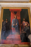 <center>SALON DES MESSAGERS D'ÉTAT </center> Saint Louis dictant ses établissements par Flandrin.