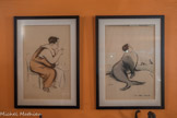 <center>Maxim's. </center> Caricature de Sem.