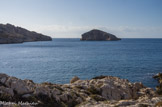 <center>Le sentier du cap Croisette. </center>Tiboulen vu du cap Croisette.