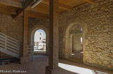 <center>Hôpital Caroline.</center>Pavillon des malades. Entrée d'une chambre.