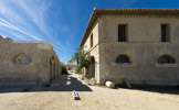 <center>Hôpital Caroline.</center>Pavillons d'entrée des malades : pavillon d'entretien et pavillon des déclarations.
